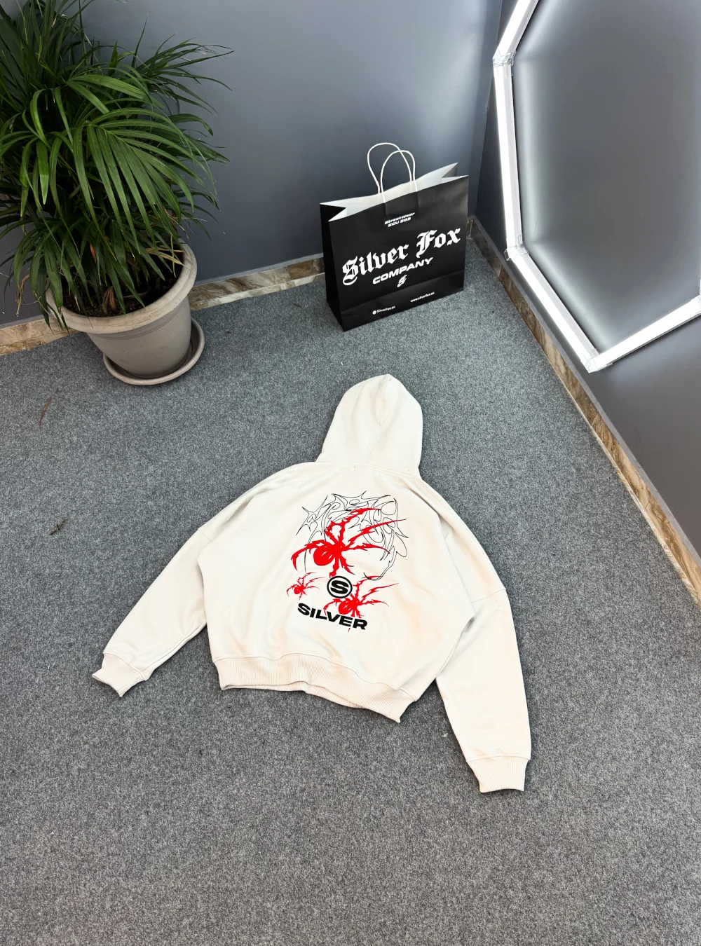 Sudadera Silver Spider